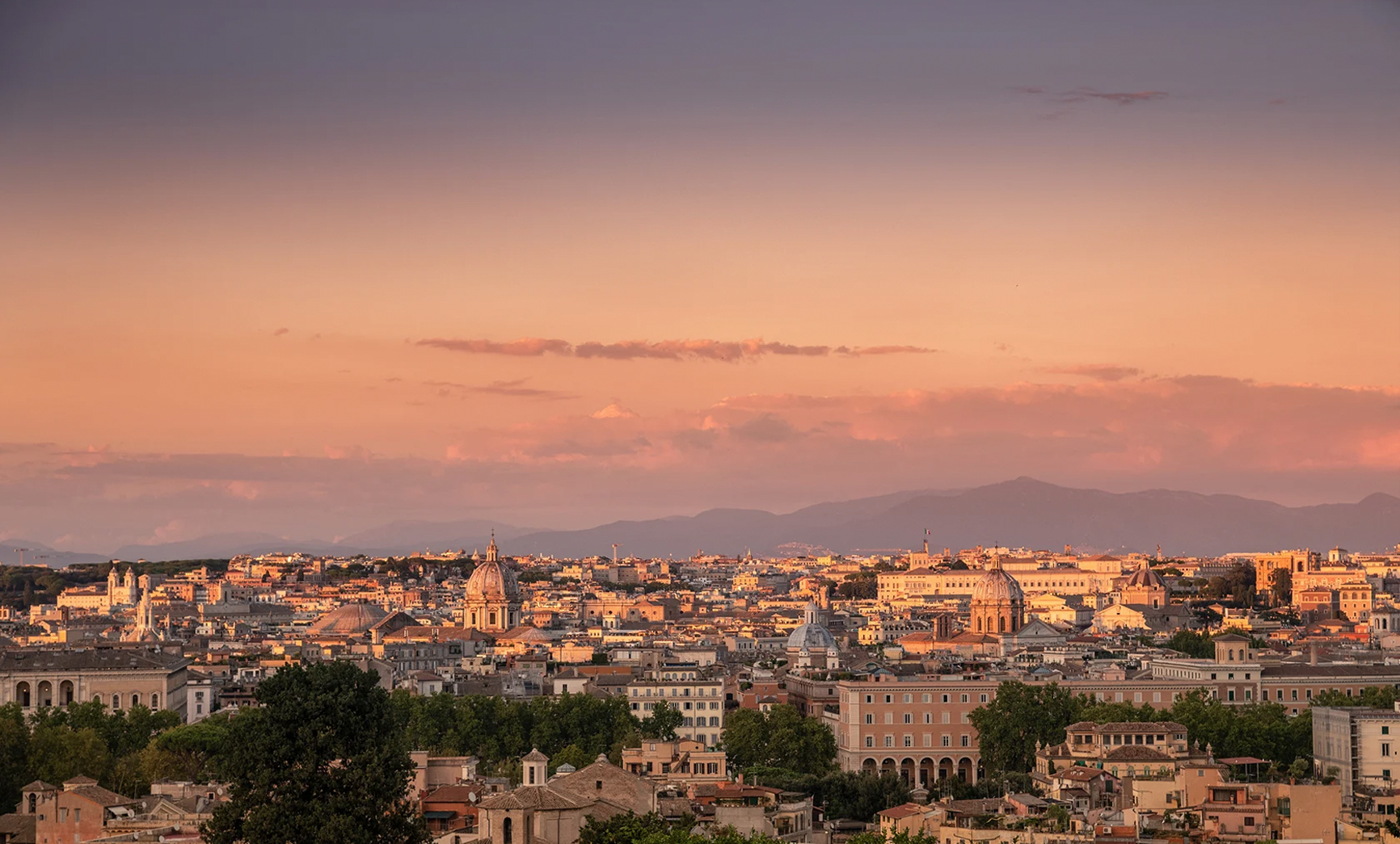Gianicolo Hill sunset